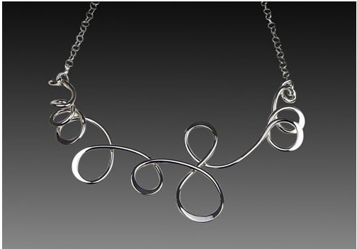 Calligraphy Necklace